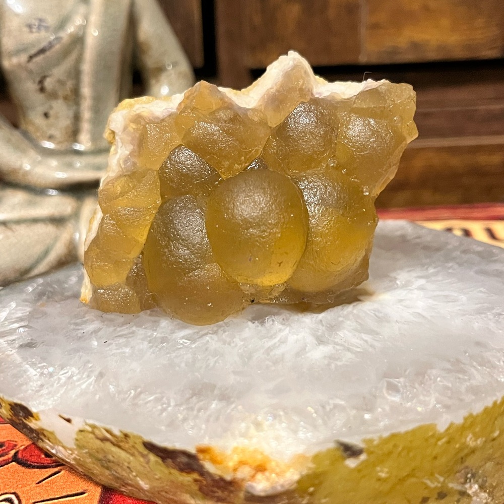 Yellow Botryoidal Fluorite